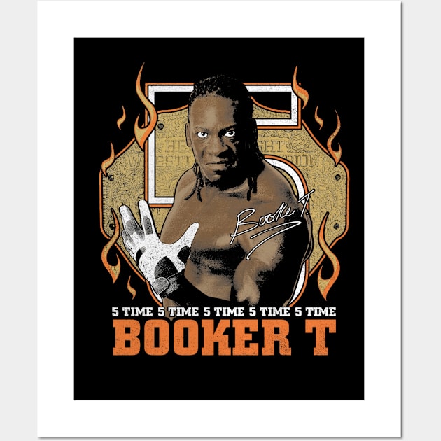 Booker T 5 Time Wall Art by Holman